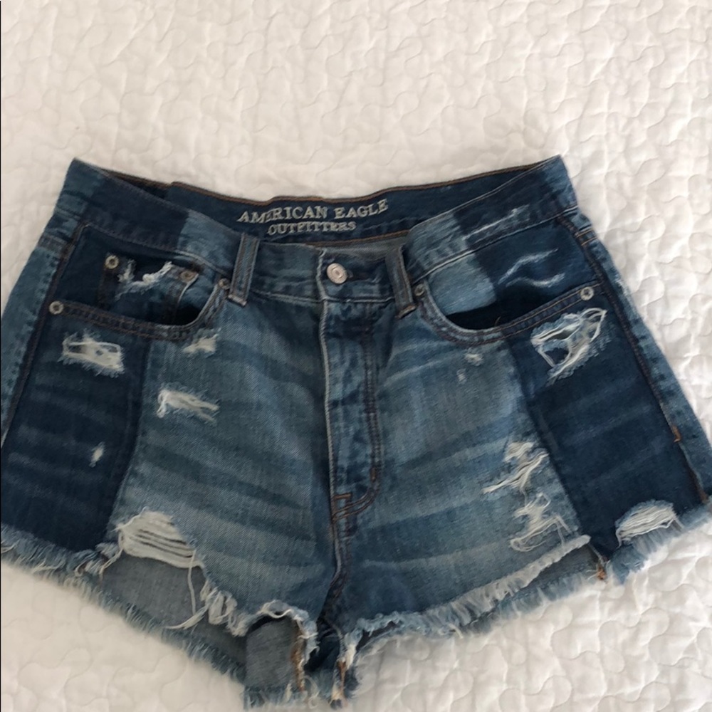 American Eagle hi-rise festival cutoffs sz. 8